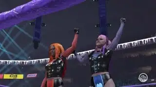 WWE 2K23 Pixie Pyro Tag Victory Motion