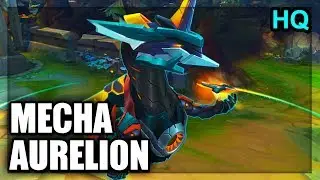 Mecha Aurelion Sol High Quality Skin Spotlight (League of Legends)