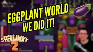 Spelunky 2 - Eggplant World! My First Time Reaching This Magical Land [Full Run]