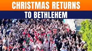 Bethlehem Sees Return Of Christmas Spirit After Two Years Amid Fragile Gaza Ceasefire | News9