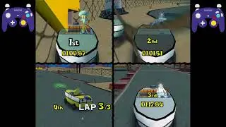SpongeBob SquarePants: Lights, Camera, Pants! - Floor It! - 3:20 Multiplayer Med Speedrun