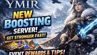 NEW BOOSTING SERVER in Legend of YMIR 🔥 Create a New Character & Level FAST!