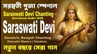 সরস্বতী দেবী চ্যান্টিং |Saraswati Devi Chanting | Saraswati Vandana ,Peaceful Devotional Mantra Song