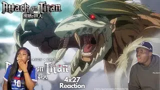 WE CRIED..FALCO TRANSFORMATION!!! ATTACK ON TITAN SEASON 4 EPISODE 27 REACTION/REVIEW| Retrospective