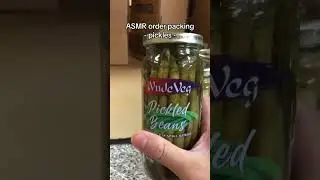 ASMR order packing pickles #pickles #asmrcommunity