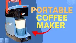 SENIX Portable Coffee Maker Review | Single-Serve Travel & Camping Power Brewer