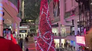 Eaton Centre Winterville Snow and Light Show 2024
