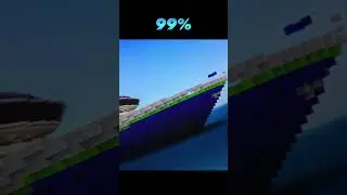 99% VS That 1%! #shorts #minecraft #cruise #ship #relatable