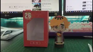 PAPERCRAFT | Douma Chibi & Box - Kimetsu no Yaiba / Demon Slayer