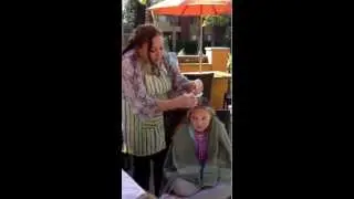 Checking for Head Lice - 