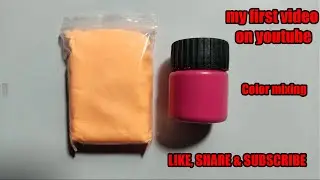 My first color mixing video | ASMR & COLOR&rsquo;S MIX polymer clay🌈✨🥰#slime #clay