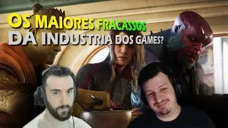 OS MAIORES FRACASSOS DA INDUSTRIA DOS GAMES | GamesCoffees React