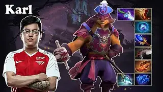 Karl - Pangolier Midlane with Kuku vs Gabbi, Whitemon | T1 Brawl Mode | Dota 2 7.31b Gameplay