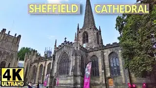 Sheffield Cathedral walking tour September 2023 | Church of England | Church street