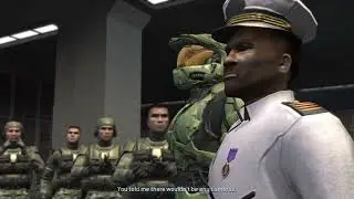 Halo 2 (2004) Walkthrough PART 1 [PC/Windows Vista]- INTRO Cairo Station Part 1 NEW SUIT, NEW WEPONS