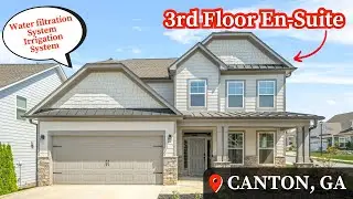 Living In Canton, GA | Multi-Generational Living | Home Tour | 3rd Floor En-Suite | Atlanta New Home