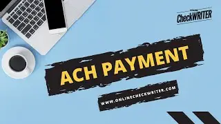 ACH Payment Same Day For Free | OnlineCheckWriter