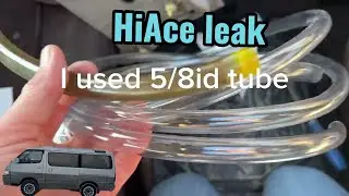 Is there an easier way? Sunroof leak. #hiace #kzh106 #leak