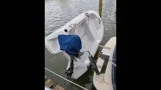 Knot Working tender davit