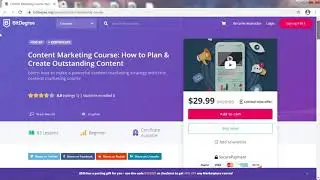 Course Review - Content Marketing Course - BitDegree