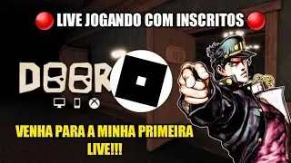 🔴 JOGANDO DOORS COM INSCRITOS 🔴 | primeira Live