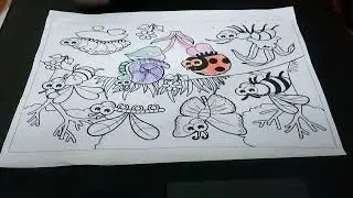 Instructions for coloring beautiful butterflies - Cooked   The Grey Room   Golden Palms