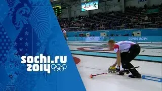 Men's Curling - Round Robin - Germany v Canada | Sochi 2014 Winter Olympics