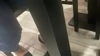 Restaurant Shoeplay #shoeplay