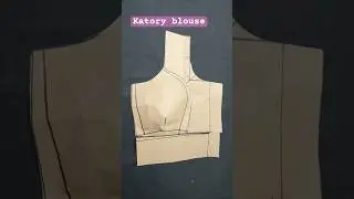 Drafting of bowl blouse #short #shorts #shortsfeed
