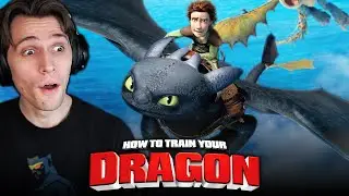 How to Train Your Dragon (2010) Movie REACTION!! *FIRST TIME WATCHING*