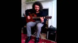 Michael J Howard plays his 'Laurianne'