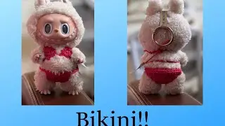 DIY LABUBU BIKINI CROCHET TUTORIAL!! STEP BY STEP INSTRUCTIONS May 28, 2025