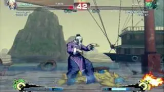 Super Street Fighter 4 - LORDVADER2000 (Blanka) vs. sosadagr8 (Gen) (PSN Battles)