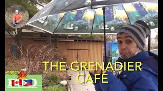 [ THE GRENADIER CAFE ] HAVING CARROT CAKE AND GREEN TEA