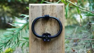 How to Forge a Gothic Door Knocker with a Rosette
