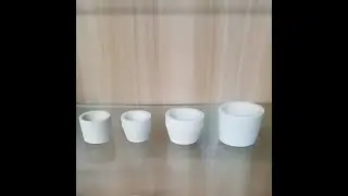 6a 7a 8a bone ash magnesia cupel for gold test laboratory equipment