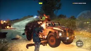 Just Cause 3 Follow Mario's Truck in Terrible Reaction Mission