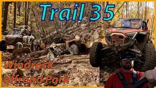 Trail 35 | Black Trail | Windrock Offroad Park | Nitto Trail Grappler SXS