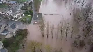 Crue Tarn 22 décembre 2025 - commune de Trébas