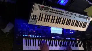 Limahl -  Never ending story COVER by Albert on Yamaha Genos  2019