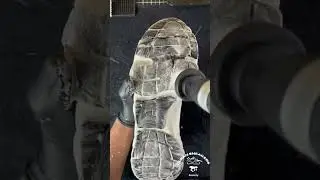 Sneakers Cleaning ASMR | Dior B22 White Grey #howtocleansneakers #howto #asmrcleaning #asmr #shorts