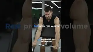 Rest time directly affects training volume