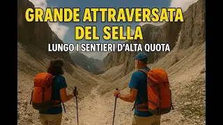 Grande traversata del gruppo del Sella.- Dal passo Pordoi alla val Gardena