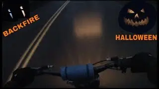 Mini Bike Night Ride Halloween Motovlog.