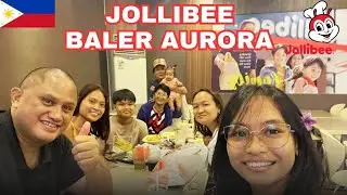 Celebrating Our Nephew Francis Birthday at Jollibee Baler Aurora Philippines