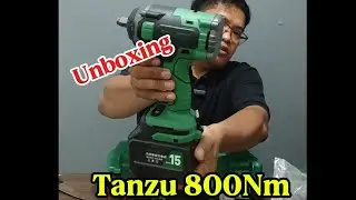 Unboxing Impact Tanzu 800Nm  #perkakas #powertools  #impactwrench 