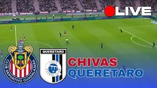 Chivas de Guadalajara vs Quer&eacute;taro Liga MX 2026 Partido Simulaci&oacute;n PES 21