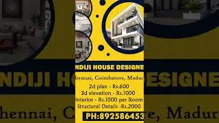 #2d plan #3d elevation #interior #online approval plan #walkthrough video #estimation #electrical