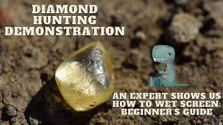 Beginner's Guide to Wet Screening Diamonds at Crater of Diamonds #gems #crystals #minerals #diamond