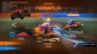 Rocket League Partida Intensa